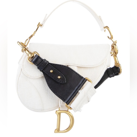 Dior Bags 220 Authentic Dior Oblique Mini Saddle Bag Wstrap Poshmark